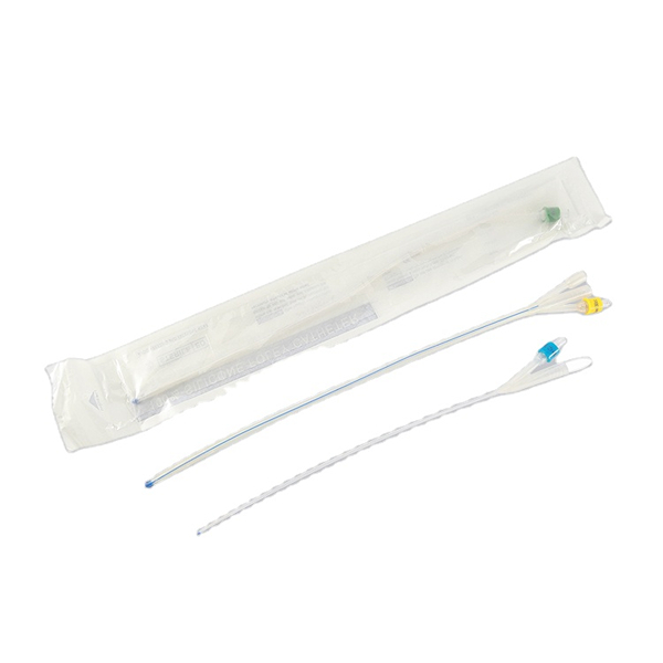 Disposable silicone coated latex foley catheter 2way 3way 4way with silicone coated